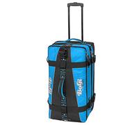 BoGi Bag Reisetasche Rollkoffer Reisekoffer Koffer, 72 cm, 85 L, Blau/Schwarz
