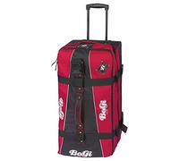 BoGi Bag Unisex - Erwachsene Reistrolley 110 Liter-Rot/Schwarz Reisetasche, 85 cm