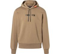 FIRE + ICE Hoodie Herren Regular Fit Baumwolle beige, L
