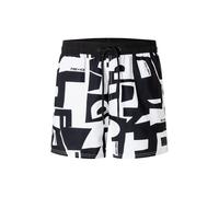 FIRE+ICE Badeshorts Nelson für Herren - Schwarz/Weiß - 54