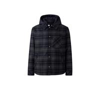 BOGNER Flanell-Overshirt Larry für Herren - Navy-Blau/Grau - 52