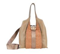 Bogner Zuoz Rafia Lottie Schultertasche Leder 30 cm portabella (TAS011395) beige