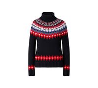BOGNER Kaschmir-Norweger-Pullover Ingrid für Damen - Navy/Rot/Blau - 44