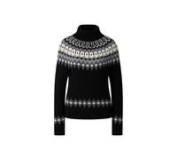 BOGNER Kaschmir-Norweger-Pullover Ingrid für Damen - Schwarz/Grau/Off-White - 44