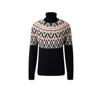 BOGNER Kaschmir-Pullover Roxter für Herren - Navy/Off-White/Rot - XL