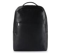 Bogner Kiroro Gero Rucksack schwarz, genarbtes Leder, Herren