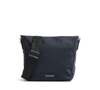 BOGNER Schultertasche Klosters Juna Dark Blue, glatter Nylon mit zartem Glanz