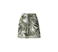 BOGNER Leinen-Bermuda-Shorts Carmel für Damen - Oliv-Grün/Creme - 34
