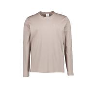 BOGNER Longsleeve Herren Regular Fit Langarm Rundhals Baumwoll-Jersey beige, L