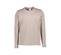 BOGNER Longsleeve Herren Regular Fit Langarm Rundhals Baumwoll-Jersey beige, M