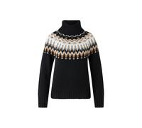 BOGNER Norweger-Pullover Ingrid für Damen - Schwarz/Camel/Off-White - 40