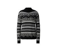 BOGNER Norweger-Pullover Rosa für Damen - Schwarz/Weiß - 40
