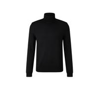 BOGNER Rollkragenpullover Herren Slim Fit Schurwolle schwarz, M