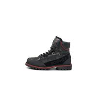 BOGNER Schnürboots Helsinki mit Spikes für Herren - Schwarz/Rot - 44