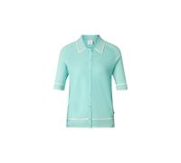 BOGNER Seiden-Strickjacke Peaches für Damen - Cyan-Blau - 34