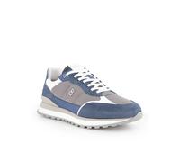 BOGNER Sneaker Herren Glattleder blau, 44 (9.5)
