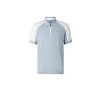 BOGNER SPORT Funktions-Polo-Shirt Fabius für Herren - Nebelblau/Weiß - S