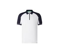 BOGNER SPORT Funktions-Polo-Shirt Fabius für Herren - Weiß/Navy-Blau - 3XL