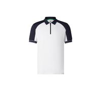 BOGNER SPORT Funktions-Polo-Shirt Fabius für Herren - Weiß/Navy-Blau - S