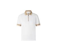 BOGNER SPORT Funktions-Polo-Shirt Laurina für Damen - Weiß/Camel - 38