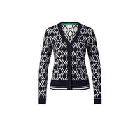 BOGNER SPORT Strickjacke Amber für Damen - Navy-Blau/Weiß - 34