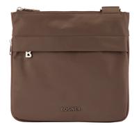 BOGNER Shoulder Bag mit Logo-Detail Modell 'Serena' in Dunkelbraun, Größe 1