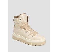 Bogner Vaduz S 3 A Hohe Lederstiefel Mit Spikes Für Damen In Beige 22546403-4 Beige 38