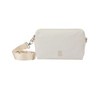 BOGNER Handtasche mit Label-Detail und Schulterriemen in Offwhite, Größe 1