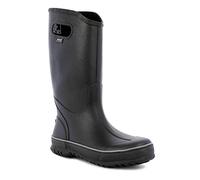 BOGS 71913 Herren-Gummistiefel, rutschfest, Schwarz, Schwarz, 46 EU