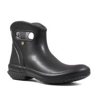 BOGS Damen Patch Knöchel Wasserdicht Garten Gummistiefel, schwarz, 42.5 EU