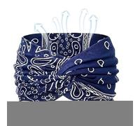 Boho Haarbänder Für Damen,Gedrehtes Turban Design Haarband | Stilvolles Sportband Für Frauen Mädchen Freizeit Yoga Fitness Radfahren Outdoor Hochzeit Festival