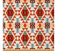 Boho Streifen Polsterstoff Meterware Indischer Aztekischer Stoff für Stühle Stammes Ethno Traditionell Geometrisch Dekorativ Zum Quilten Nähen Von Kleidung Diy Gelb 184 x 150 (HxB)