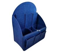 BOJHGO 2 Stück Innen-Reisetasche, tragbar, passend for verschiedene Damen-Rucksäcke, Filz-Organizer-Einsatz, Make-up-Einsatz(Blue,27x14x35cm)