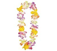 Boland 52377 - Hawaiikette Sunshine, 1 Stück, Einheitsgröße, Mehrfarbig, Sommer, Strand, Blüten, Blumen, Urlaub, Accessoire, Verkleidung, Kostüm, Karneval, Mottoparty, Hula, Meer, Cocktail