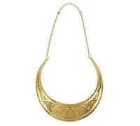 Boland 64423 - Halskette Noble of the Nile, goldene Kette, Ägypterin, Cleopatra, Modeschmuck, Karneval, Mottoparty