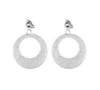 Boland BOL64414 Boucles Doreilles Pailletten Argentées Femme