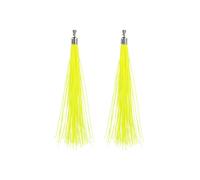 Boland - Earrings Festival Neon Yellow 20cm