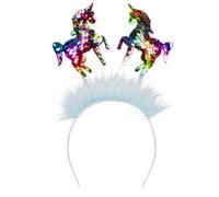 Boland - Haarreif Einhorn mit Pailletten