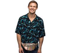 Boland - Holografische Gürteltasche, Retro, Zubehör für Faschingskostüme, Bauchtasche, Festival Zubehör, Karneval, Mottoparty