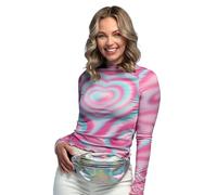 Boland - Holografische Gürteltasche, Retro, Zubehör für Faschingskostüme, Bauchtasche, Festival Zubehör, Karneval, Mottoparty