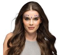 Boland - Körperschmuck 3er Set, selbstklebende Strasssteine für Gesicht und Körper, ideal für Karneval, Make-Up oder Festival