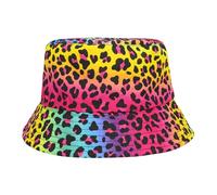 Boland - Neon Fischerhut, leuchtet im Schwarzlicht, Mütze für Karneval, Mottoparty oder Festival, Bucket Hat (Packung mit 2)