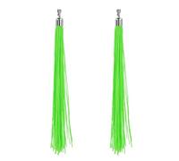 Boland - Neon Ohrringe Festival, 20 cm, leuchten im Schwarzlicht, Modeschmuck für Karneval, Disco und Kostüme