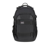 BOLD Lässig Ergonomischer Schulrucksack 30L Black | Schulranzen für Teenager, mit höhenverstellbarem Rückensystem, Brustgurt und Hüftgurt, wasserabweisend