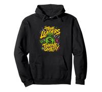 Bold Leaders Thrive Quietly Geldtasche Pullover Hoodie