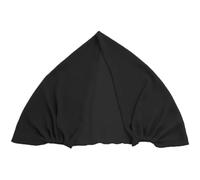 Bolero Damen Frauen Chiffon Bolero Weiche Illusion Shrug Einfache Kurze Casual Cape Dame Schal(Black,M)