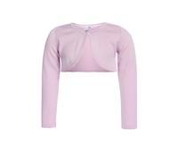 Bolero HAPPY GIRLS, Mädchen, Gr. 128, rose, Strick, Obermaterial: 70% Baumwolle, 30% Polyester, Glitzermuster, unifarben, festlich, bauchfrei, Rundhals, gewellter Abschluss, Strickjacken Bolero (92571