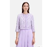 Bolero-Jacke mit aufgesetzten Taschen Lilac Melange 42