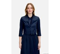 Bolero-Jacke unifarben Dunkelblau 46