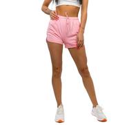 BOLF Damen Shorts Kurze Sporthose Freizeithose Sommerhose Jogginghose High Waist Traininghose Bequeme Hotpants Kordelzug Basic Gym Sport Yoga Fitness Slim Fit 8K951 Rosa XL [G7G]